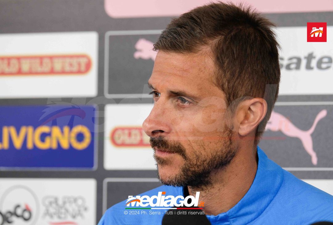 FOTO PALERMO, Dionisi in conferenza post amichevole con Sondrio (Gallery) - immagine 16