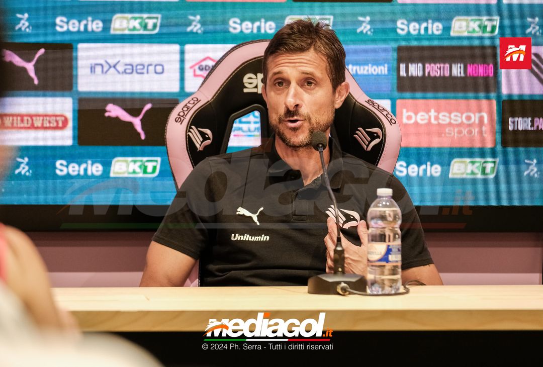 FOTO PALERMO, verso il Pisa: Alessio Dionisi in conferenza stampa (GALLERY) - immagine 8