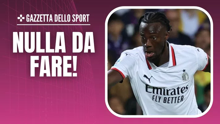 Tammy Abraham AC Milan Fiorentina-Milan 2-1 Serie A 2024-2025