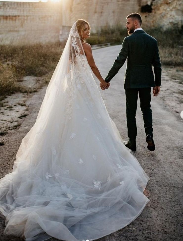 De Gea e Edurne Garcia si sono sposati a Minorca: cerimonia esclusiva e abito bellissimo- immagine 2