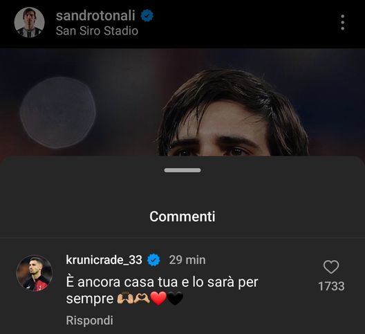 Tonali AC Milan Krunic