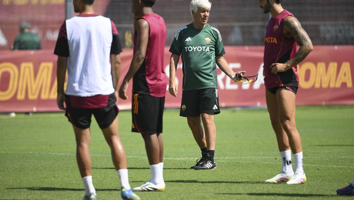 Roma in campo prima dell’amichevole con il Trastevere: out Dovbyk e Salah Eddine - immagine 1