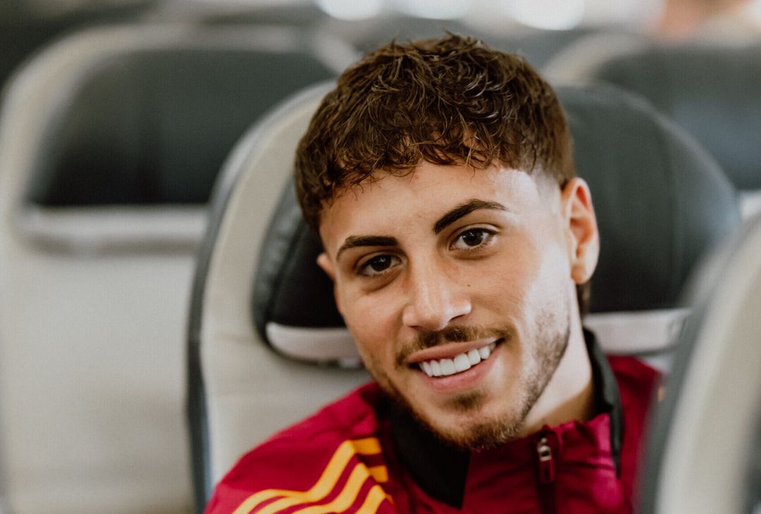 Kaiserslautern-Roma, squadra in partenza per la Germania – FOTO GALLERY - immagine 14