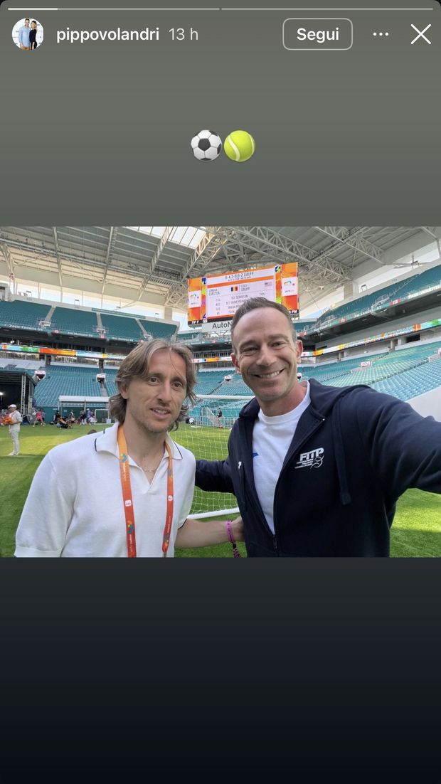 Milan, Modric vola ai master 1000 di tennis: l’incontro con Cilic e Volandri- immagine 2