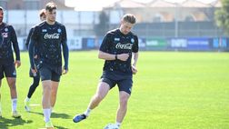 Allenamento mattutino a Castel Volturno: il lavoro svolto con mister Conte