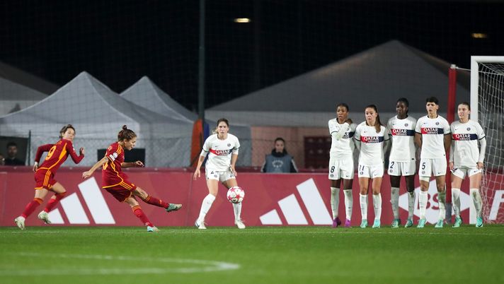 Women’s Champions League, Roma-Psg 1-3: dilagano le francesi, non basta Giugliano - immagine 1