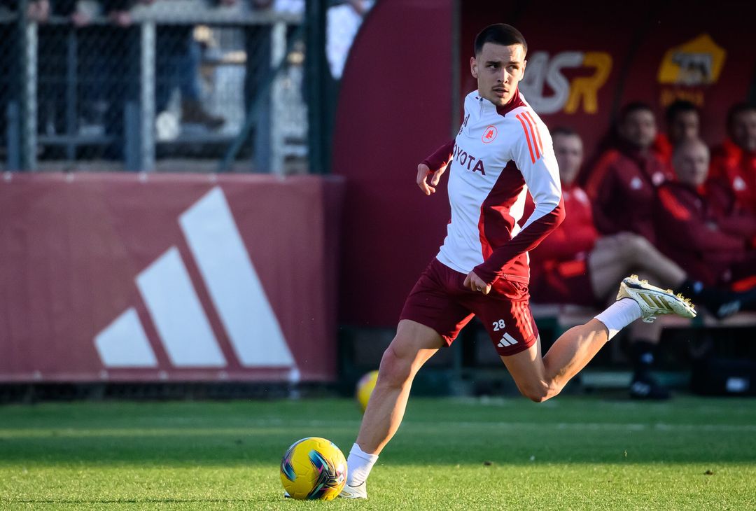 Roma, il primo allenamento del 2025 al Tre Fontane – FOTO GALLERY - immagine 18