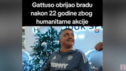 VIDEO / Un Gattuso mai visto prima: Rino si taglia la barba per beneficienza