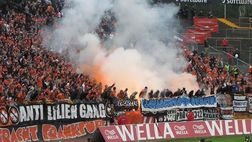 Hessenderby, per la Polizia è una partita ad alto rischio: gli striscioni parlano…