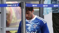 Infortunio nel Como: esce Sergi Roberto contro la Cremonese, stop e cambio obbligato