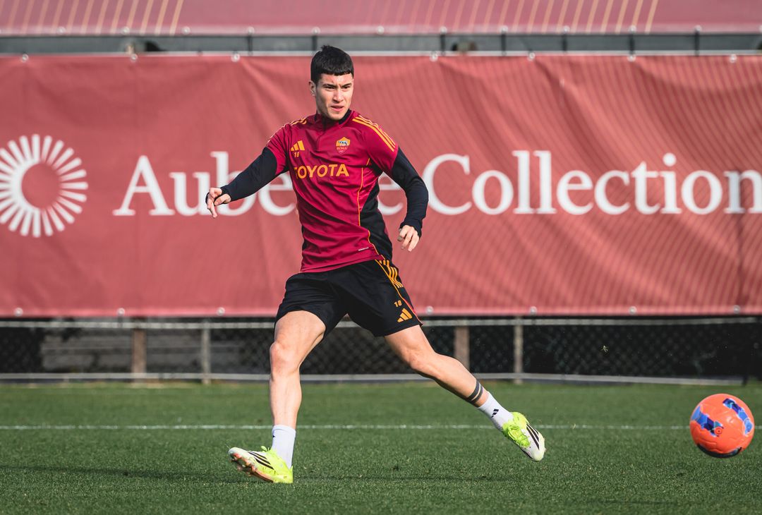 Trigoria, l’allenamento a -2 giorni dal Torino: ecco anche Malen – FOTO GALLERY - immagine 21