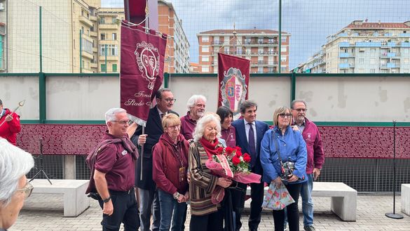 Al Filadelfia inaugurato il pennone di Erbstein. Cairo: “Atto dovuto”- immagine 2