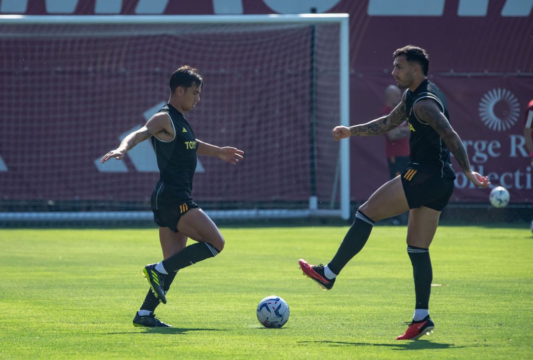 Roma, allenamento mattutino a Trigoria in vista dell’Hellas Verona – FOTO GALLERY - immagine 46