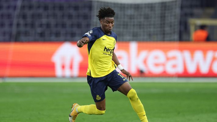 BRUSSELS, BELGIUM - OCTOBER 01: Kevin Rodríguez of Union Saint-Gilloise in action during the UEFA Champions League 2025/26 League Phase MD2 match between R. Union Saint-Gilloise and Newcastle United FC at RSC Anderlecht Stadium on October 01, 2025 in Brussels, Belgium. (Photo by Stuart Franklin/Getty Images) Cor Sport – Sartori va a caccia: due nomi dal Belgio - immagine 1