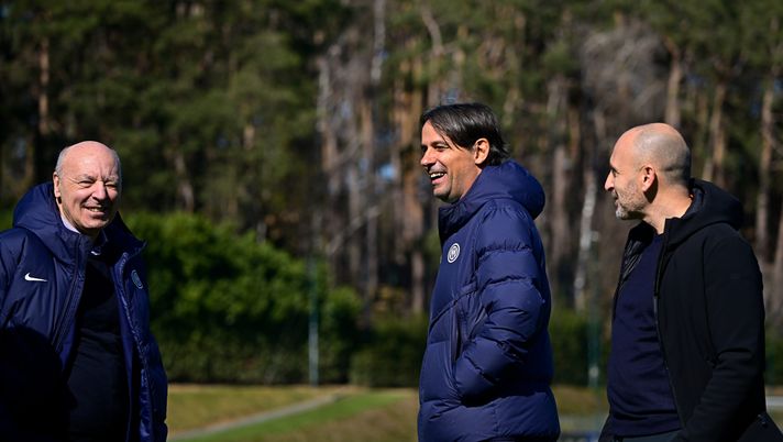 Inzaghi, Marotta e Ausilio