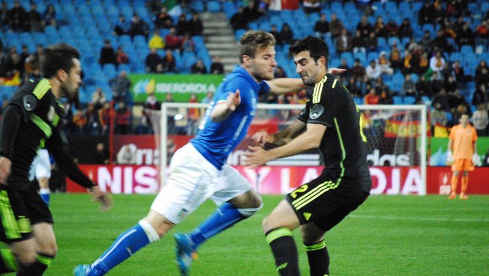 Cerci e Immobile: i migliori scatti dal Calderon - immagine 1
