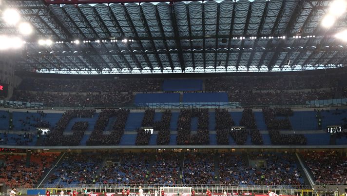 Stadio San Siro AC Milan-Monza Serie A 2024-25