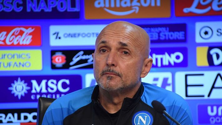 NAPLES, ITALY - FEBRUARY 11: Luciano Spalletti speaks at a Napoli press conference on February 11, 2023 in Naples, Italy. (Photo by SSC NAPOLI/SSC NAPOLI via Getty Images) Spalletti presenta Torino-Napoli: “Granata asfissianti in tutto quello che fanno” - immagine 1