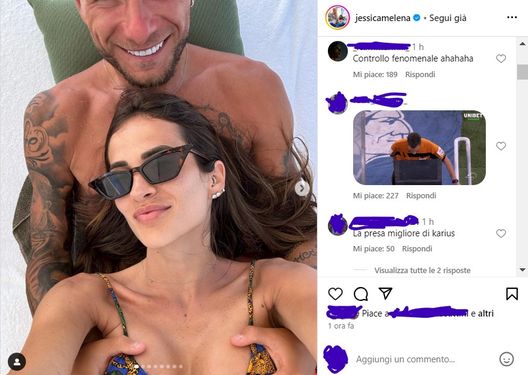 La foto hot di Jessica Melena e Immobile scatena i tifosi: “Che presa”- immagine 2