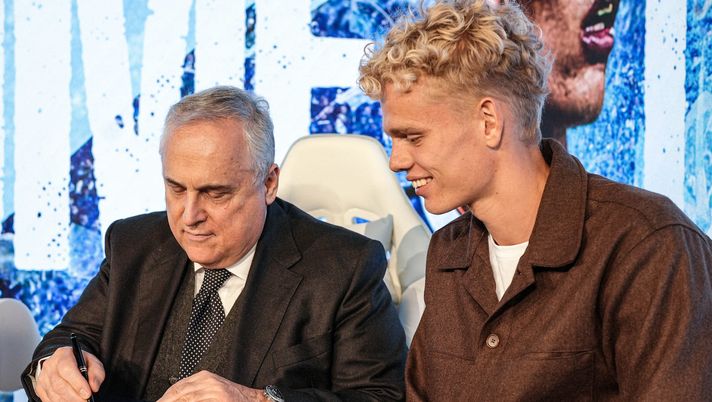 Provstgaard e Claudio Lotito
