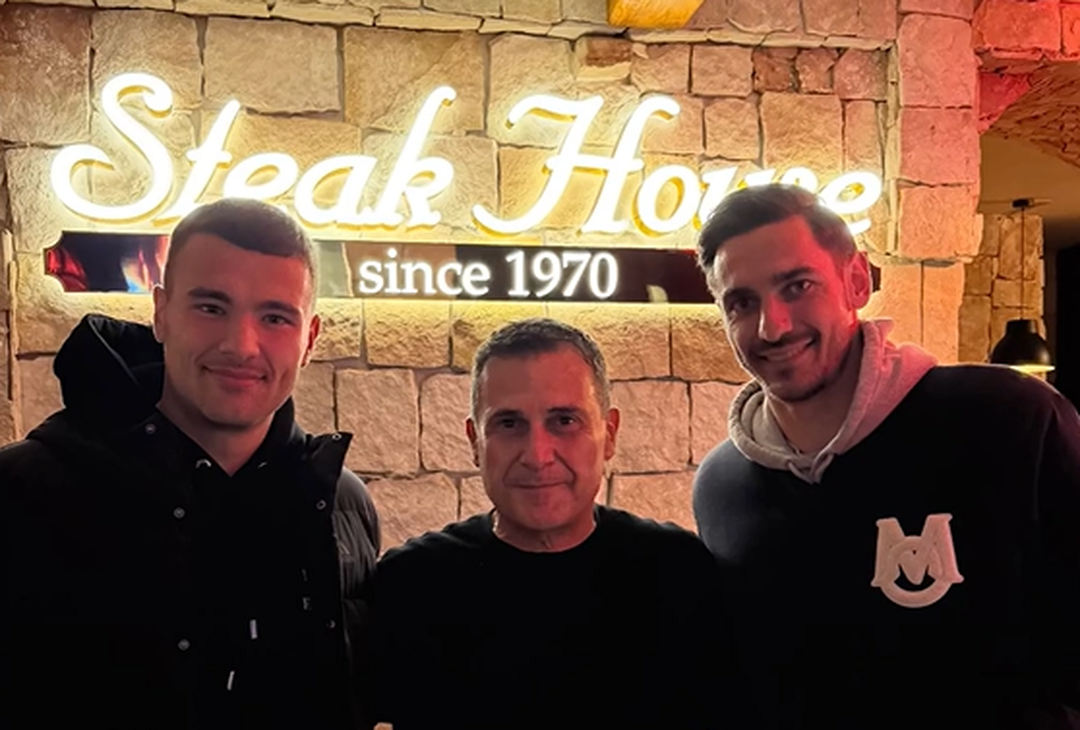 Buongiorno e Meret, cena speciale per dimenticare la delusione Mondiale – LE FOTO- immagine 1