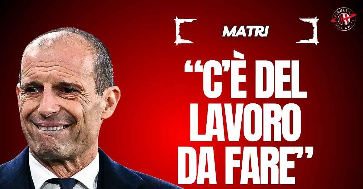 Milan, Matri: “Modric un faro. Allegri Tare bella accoppiata, ma …” Milan, Matri: “Modric un faro. Allegri Tare bella accoppiata, ma …”