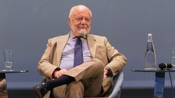 De Laurentiis: “Seguo quello che dice Conte, amma faticà! Così ho avuto successo nel calcio”