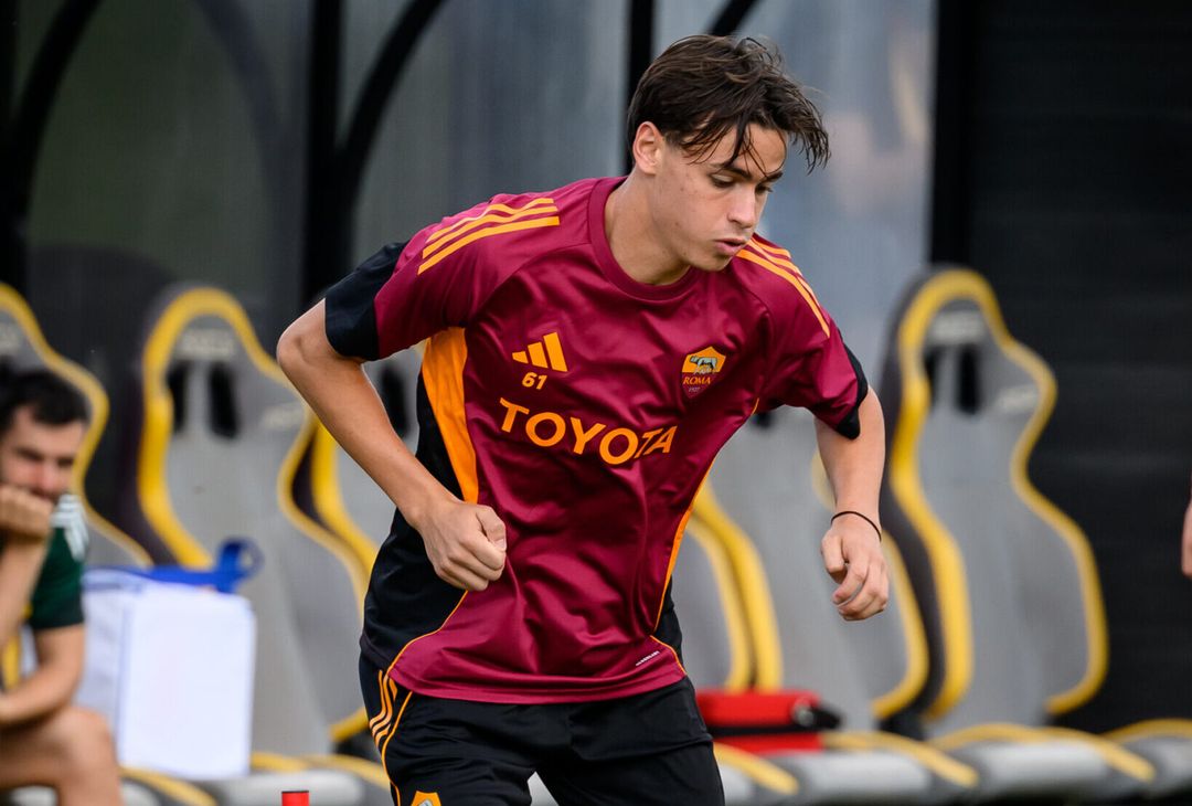 Trigoria, la rifinitura alla vigilia di Roma-Lille – FOTO GALLERY - immagine 27