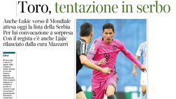 Rassegna Stampa TN del 24/05/2018: i giornali su Lukic e Bava