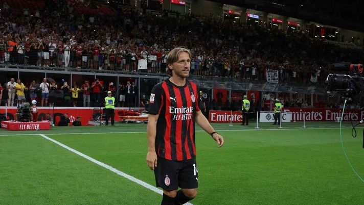 Luka Modric AC Milan Milan-Bari 2-0 Coppa Italia 2025-2026