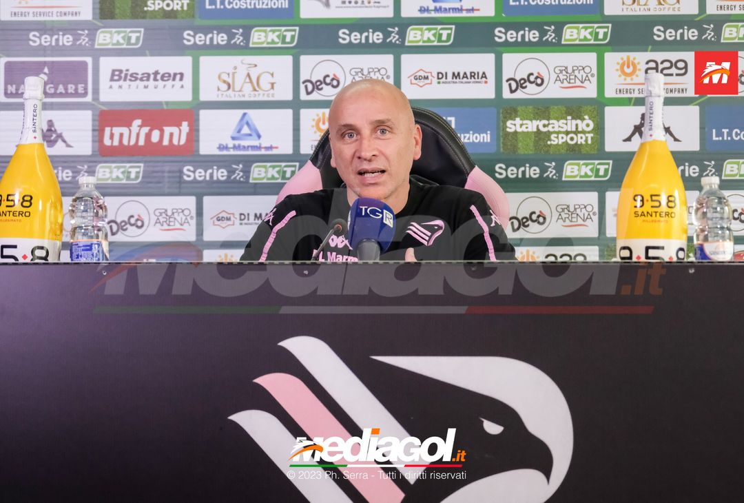FOTO PALERMO, verso il Pisa:  Eugenio Corini in conferenza stampa (GALLERY) - immagine 19