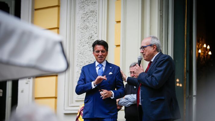 foto Nderim Kaceli - Gianluca Vigna e Leonardo D'Alessandro Gianluca Vigna e Leonardo D'Alessandro - Circolo Soci Torino FC 1906 - 4 maggio 2023