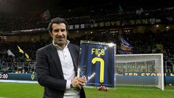 “Un campione senza tempo dalla classe pura”: gli auguri dell’Inter a Figo per i suoi 52 anni