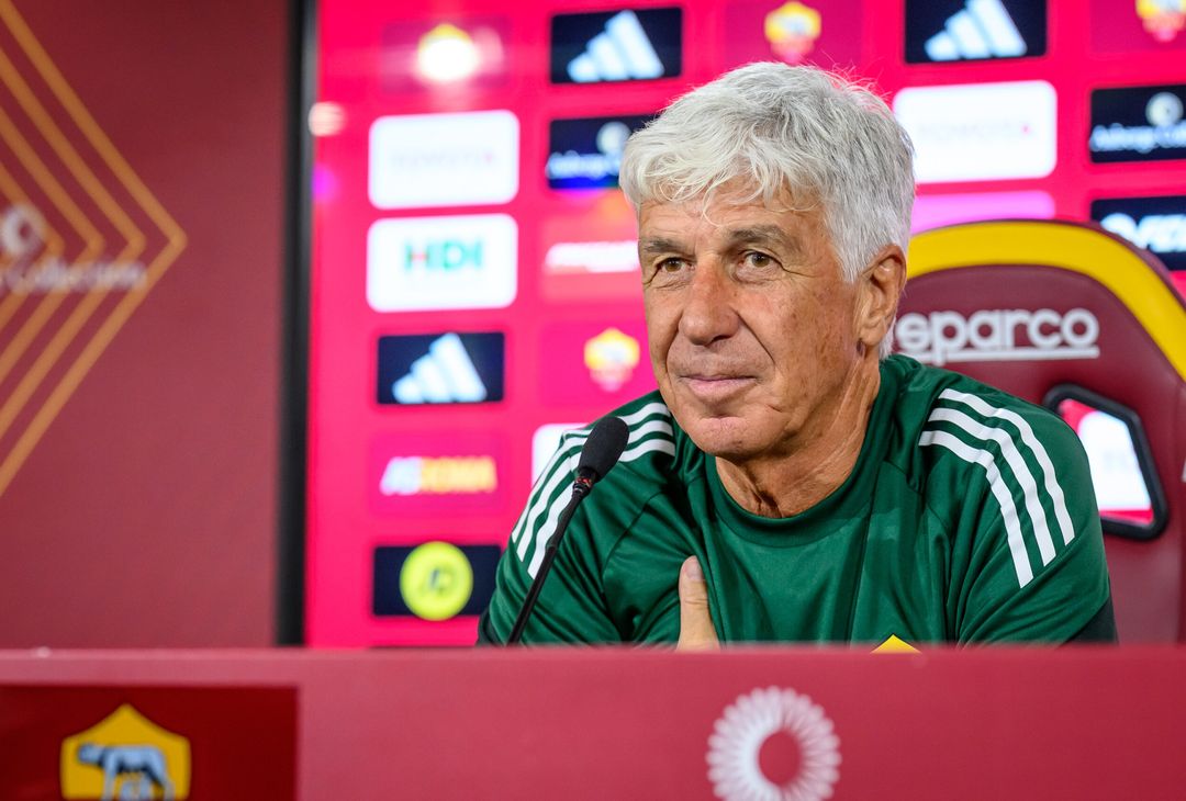 Pisa-Roma, la conferenza stampa di Gian Piero Gasperini – FOTO GALLERY - immagine 7