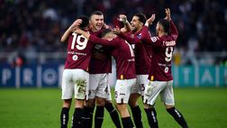 Torino show, strapazza il Milan e supera il Napoli in classifica: azzurri decimi