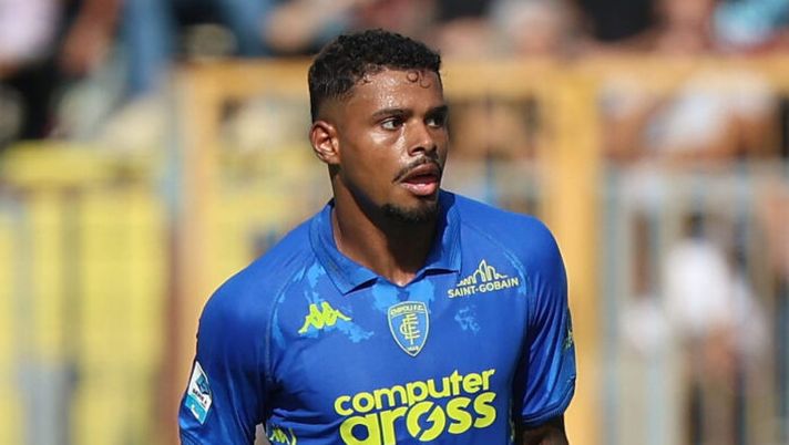 EMPOLI, ITALY - OCTOBER 20: Tino Anjorin of Empoli FC in action during the Serie A match between Empoli and Napoli at Stadio Carlo Castellani on October 20, 2024 in Empoli, Italy. (Photo by Gabriele Maltinti/Getty Images) Sky: “Due squadre di Serie A si sono mosse per Tino Anjorin dell’Empoli, c’è interesse” - immagine 1