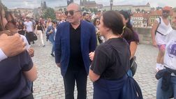 FOTO VN – Commisso in giro per Praga con la moglie
