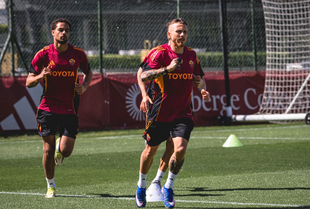 Trigoria, la ripresa degli allenamenti a -5 da Roma-Fiorentina – FOTO GALLERY - immagine 18