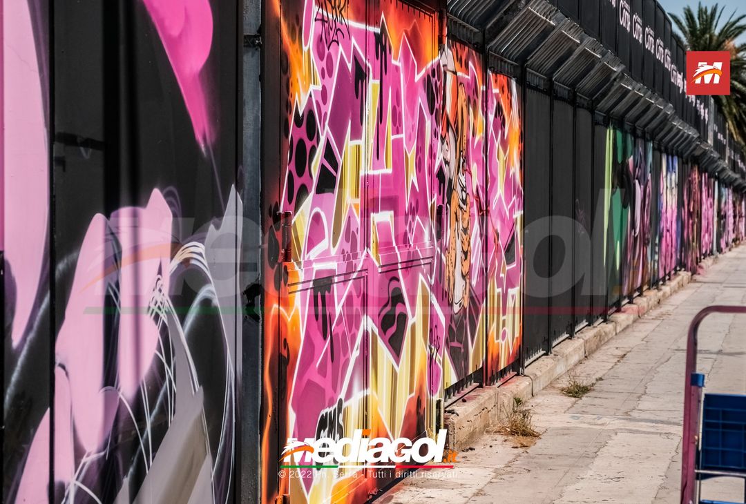 FOTO: I nuovi murales dello stadio ‘Renzo Barbera’ di Palermo (Gallery) - immagine 23