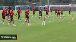 Trigoria, la rifinitura alla vigilia di Roma-Lille: out Dybala e Bailey