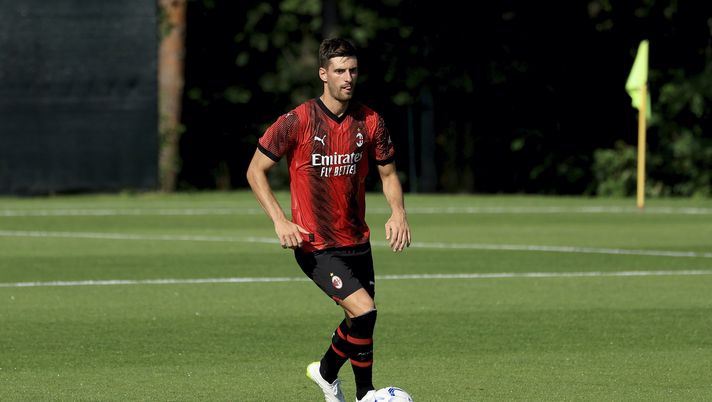 Matteo Gabbia AC Milan amichevole Milan-Lumezzane 7-0 precampionato 2023-2024