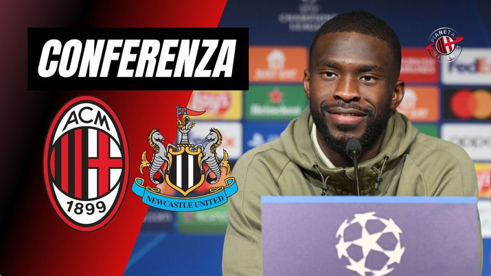 Conferenza stampa Tomori AC Milan Milan-Newcastle Champions League 2023-2024