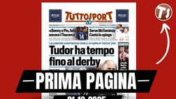 Prima pagina Tuttosport: “Mouzakitis (Olympiacos): ‘Studio Modric e sfido il Barcellona’”