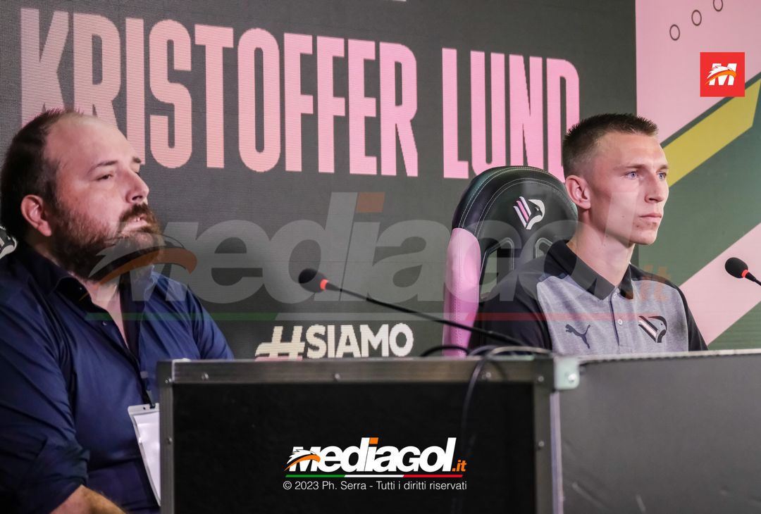 FOTO PALERMO, presentato di Kristoffer Lund Hansen in conferenza stampa (GALLERY) - immagine 10