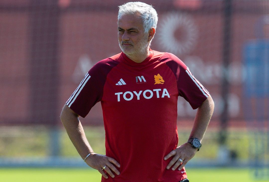 Roma, l’allenamento a tre giorni dall’esordio con la Salernitana – FOTO GALLERY - immagine 15