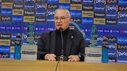 Ranieri in conferenza: “Meritavamo il pareggio ma vanno fatti i complimenti al Napoli”