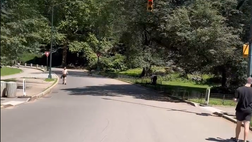 Neres, giro in bici per Central Park a New York: l’inaspettata disavventura