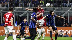 Derby Inter-Milan 0-1 (45′): Jovic è letale! Rossoneri in vantaggio