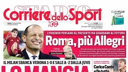 PRIMA PAGINA CORRIERE DELLO SPORT OGGI: “Carica Conte: Do tutto per i miei”