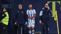 Real Sociedad, infortunio all’avambraccio per Brais Mendez: salta l’Inter